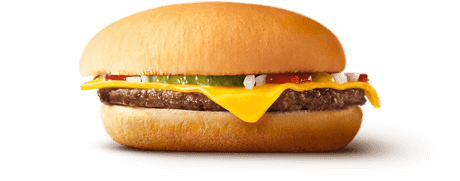 1020 Cheese Burger - マクドナルドで塩分2g以下のハンバーガー