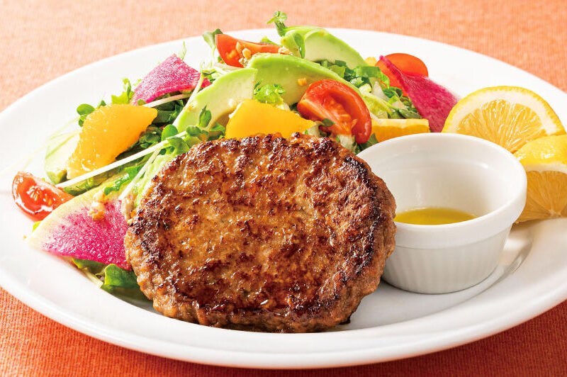 soy meat hamburge power salad s e1648298638137 - デニーズで塩分3g以下のランチ