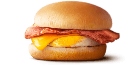 bacon egg mcsandwich - マクドナルドで塩分2g以下のハンバーガー