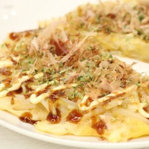 moyashi okonomiyaki recipe e1698865255173 300x300 - レンジで簡単！もやしとチーズのお好み焼き風 塩分1㌘